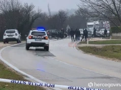 Tri vozila učestvovala u teškoj nesreći u Hercegovini: Saobraćaj potpuno obustavljen(FOTO)