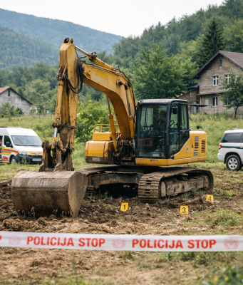Tužne vijesti iz bh. grada: Bagerista zadobio povrede na radu, preminuo na putu prema bolnici