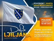 Zastave će ponosno vijoriti: Jablanica obilježava Dan nezavisnosti svečanim defileom, organizatori pozivaju sve građane