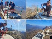 Kad se voli svoj grad, ništa nije teško: Radioamateri Jablanici poklonili vidikovac na Gradcu za Dan nezavisnosti(FOTO)
