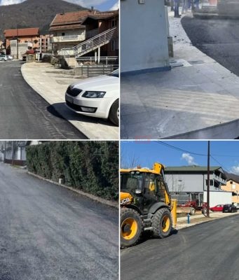 Uspješno realizovani radovi: Završena rekonstrukcija ulica u naselju Gornja Kolonija(FOTO)