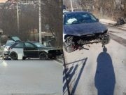 Težak udes u bh. gradu: Od siline udara iz automobila ispao motor, krhotine rasute po cesti(FOTO)