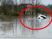 Drama u bh. gradu: Voda povukla golfa, vozač jedna izašao!(VIDEO)