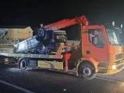Saobraćajna nesreća u Hercegovini: Vozilo sletjelo s ceste i završilo na krovu, pričinjena veća materijalna šteta(FOTO)