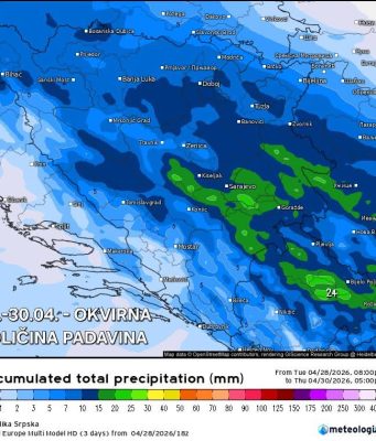 Nagla promjena vremena u BiH: Evo kada dolazi nagli obrt koji će se osjetiti širom zemlje