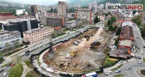 Snimci sa lica mjesta: U BiH počela gradnja mega kompleksa – planiran neboder od 100 metara
