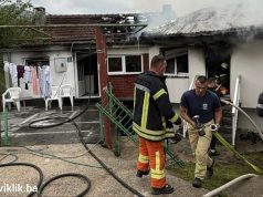 Požar uništio kuću u naselju Gornja Slatina kod Jablanice (FOTO/VIDEO)