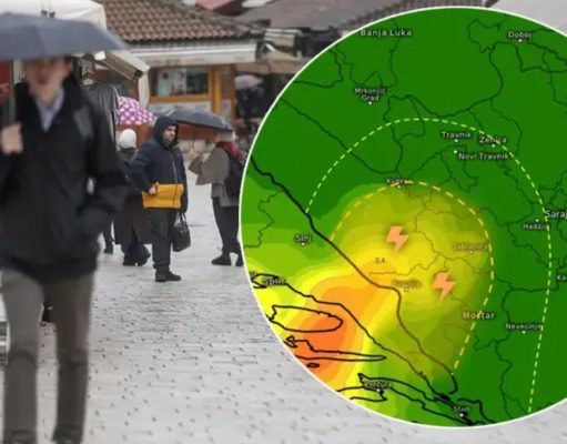 Dolaze nam kišni dani: Objavljeno gdje će i kada biti najviše padavina