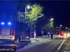 Teška nesreća nedaleko od Konjica: Velika šteta na vozilu, intervenisali vatrogasci(FOTO)