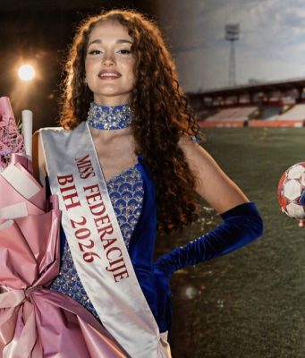 Djevojke iz naše lijepe BiH mogu sve: Amina Hasanović je nova Miss FBiH 2026 , u isto vrijeme je uspješna fudbalerka
