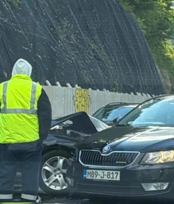 Vozite strpljivo i oprezno: Saobraćajna nesreća kod Jablanice(FOTO)