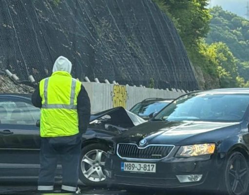Vozite strpljivo i oprezno: Saobraćajna nesreća kod Jablanice(FOTO)