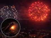 Neviđena euforija na ulicama Jablanice: Prolazak Zmajeva slavio se do zore, u jednom trenutku odjeknuo čak i ramazanski top!(VIDEO)