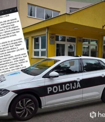 Ovo je mail koji je evakuirao škole u Hercegovini: ‘Jedno dijete će umrijeti posljednje…’