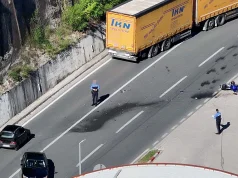 Nesreća na M-17 u Jablanici: Sudar motocikla i automobila, jedna osoba lakše povrijeđena