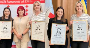 Humanost iz Jablanice prepoznata na nivou cijele države: Jablaničanke Emina Hodžić i Aida Letuka dobitnice priznanja “8. maj/svibanj”