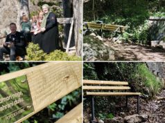 Predivna priča sa Prenja: Porodica Kevrić iz Jablanice uredila odmaralište i postavila klupu kod izvora na putu ka Hajdučkim vratima(FOTO)