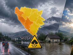 Meteorolozi upalili alarme u BiH, upozorenja za moguće poplave: Pročitajte i prognozu do utorka