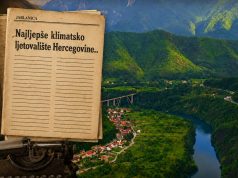 Stari novinski tekst otkriva koliko je Jablanica bila cijenjena među turistima još 1941. godine: “Najljepše klimatsko ljetovalište Hercegovine..”