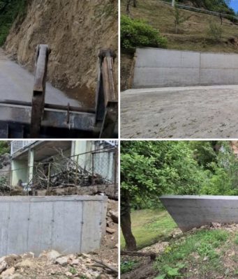 Jablanica ulaže u sigurnost i infrastrukturu: Sanirani put prema Zakomu, klizišta u Ostrošcu i regulisan potok u Glodnici (FOTO)