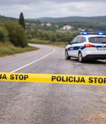Teška saobraćajna nesreća u Hercegovini: Vozač mopeda teško povrijeđen nakon sudara s automobilom
