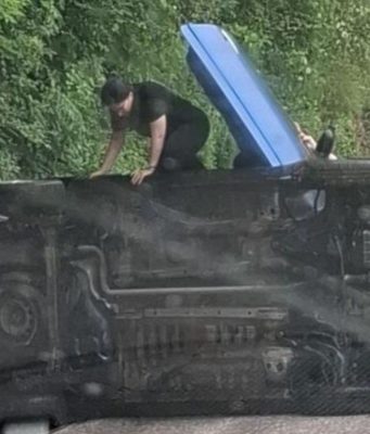 Herojski čin kod Jablanice: Kadeti Policijske akademije izvukli djevojke iz prevrnutog automobila(FOTO)