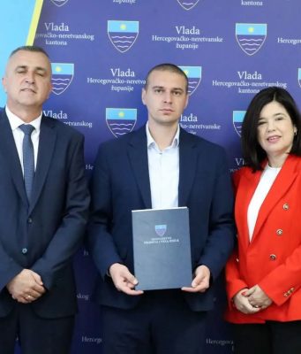 Načelnik Jablanice Emir Muratović potpisao ugovor za sanaciju mosta prema naselju Lug: Osigurano 92.500 KM za početak radova