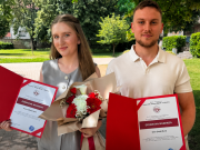 Suana Mešić i Dino Burić – ponos Jablanice: Dekanova nagrada za najbolje studente FIT-a