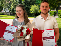 Suana Mešić i Dino Burić – ponos Jablanice: Dekanova nagrada za najbolje studente FIT-a