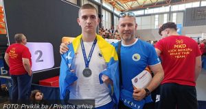 Još jedan veliki uspjeh za ponos Jablanice: Mladi Enis Šukman viceprvak Balkana u kikboksu!