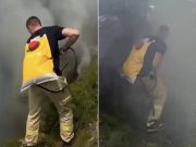 Nakon velikog požara kod Jablanice: Vatrogasci gasili preostale panjeve, požarište pod stalnim nadzorom drona