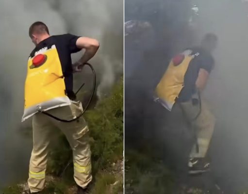 Nakon velikog požara kod Jablanice: Vatrogasci gasili preostale panjeve, požarište pod stalnim nadzorom drona