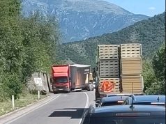 Saobraćajna nesreća na M-17 između Mostara i Jablanice: U nesreći učestvovao kamion(FOTO)