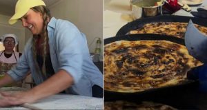 Zbog bosanske pite prešla hiljade kilometara: Amerikanka u Pekari Putnik u Jablanici sedam dana učila tajne tradicionalne pite!(VIDEO)