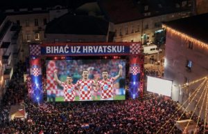 Zagreb podržao Zmajeve, Bihać uzvraća podršku komšijama: U srijedu organizovano gledanje utakmice Hrvatske na SP