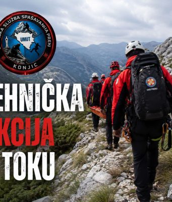 Na Prenju pronađena smrtno stradala osoba: Više GSS timova učestvuje u izvlačenju tijela s nepristupačnog terena