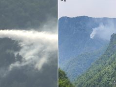 Požar iznad deponije u Jablanici i dalje aktivan: Air Tractor učestvovao u gašenju na nepristupačnom terenu(VIDEO)