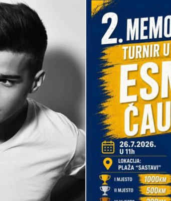 Glogošnica čuva uspomenu na Esmira Čauševića: Najavljen 2. memorijalni turnir u odbojci na pijesku