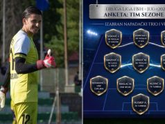 Priznanje za sjajnu sezonu: Amar Husrep izabran za najboljeg golmana Druge lige FBiH – Jug