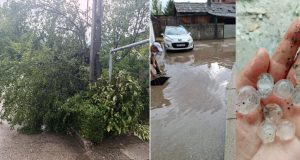 Olujno nevrijeme pogodilo Jablanicu: Krupan led i jak pljusak prouzrokovali materijalnu štetu