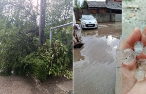 Olujno nevrijeme pogodilo Jablanicu: Krupan led i jak pljusak prouzrokovali materijalnu štetu