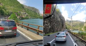 Saobraćaj otežan na području Jablanice: Oboreni dalekovod i stabla usporavaju promet(FOTO)