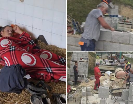 Dirljiva priča iz BiH: Braco Kendić gradi kuću momku koji je pokušavao preživjeti u napuštenoj prostoriji – “Spavati na slami nije život koji iko zaslužuje..”