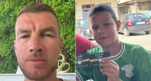Kapiten velikog srca: Edin Džeko čestitao rođendan dječaku iz Jablanice koji je u poplavama ostao bez roditelja(VIDEO)