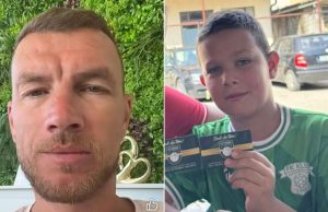 Kapiten velikog srca: Edin Džeko čestitao rođendan dječaku iz Jablanice koji je u poplavama ostao bez roditelja(VIDEO)