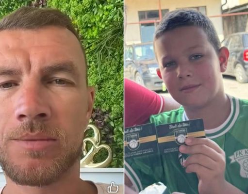 Kapiten velikog srca: Edin Džeko čestitao rođendan dječaku iz Jablanice koji je u poplavama ostao bez roditelja(VIDEO)