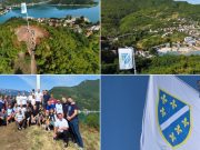 Ljiljani ponosno vijore iznad Ostrošca: Podignuta zastava u trajnu čast šehida, pripadnika MUP-a i civilnih žrtava rata(VIDEO)