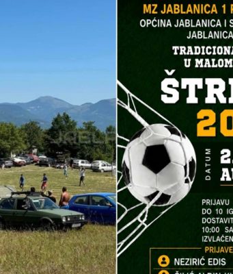 Sve spremno za tradicionalni turnir u malom nogometu “Štrbine 2026”: Nagradni fond od 3.000 KM i otvorene prijave za ekipe