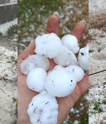 Superćelijska oluja pogodila dijelove Hercegovine: Jak vjetar, obilna kiša i krupan led(VIDEO)