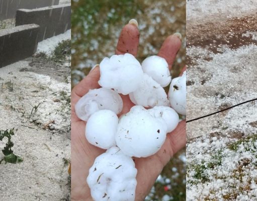 Superćelijska oluja pogodila dijelove Hercegovine: Jak vjetar, obilna kiša i krupan led(VIDEO)